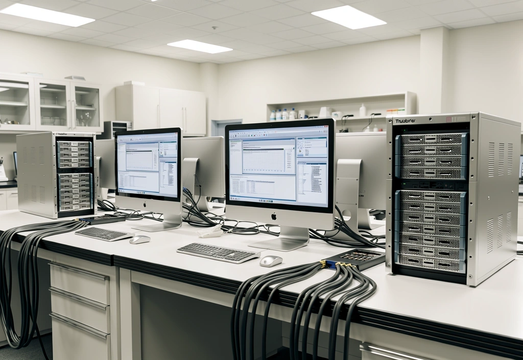 Professional data backup testing lab environment