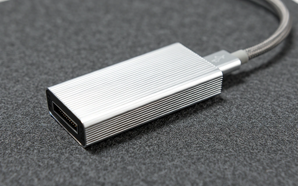 External NVMe storage drive for data cloning